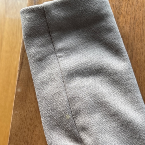 ALO Yoga Taupe Single-Button Long Trench Coat - Picture 5 of 5